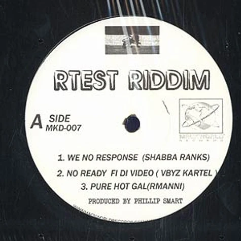 Rtest Riddim - Volume 1