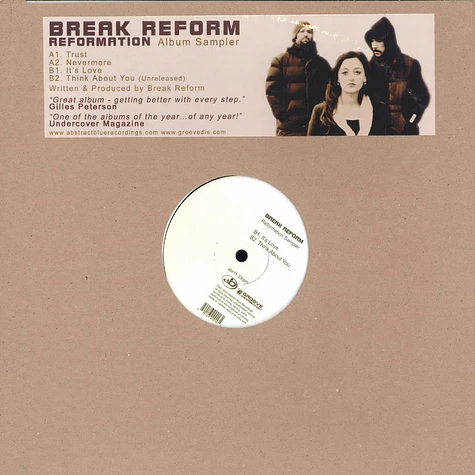 Break Reform - Reformation album sampler