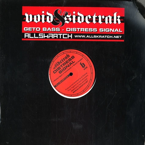 DJ Void / DJ Sidetrack - Geto bass / distress signal
