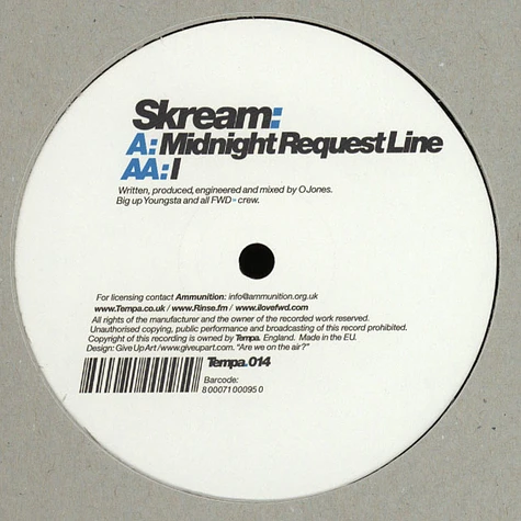 Skream - Midnight Request Line