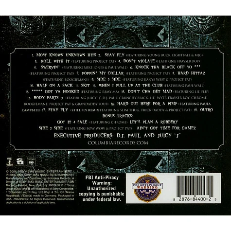 Three 6 Mafia - Most known unknown revised