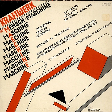 Kraftwerk - Die Mensch•Maschine