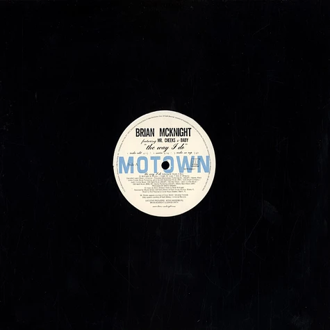 Brian McKnight - The way i do feat. Mr. Cheeks & Baby