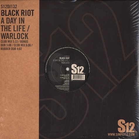 Black Riot - A day in the life