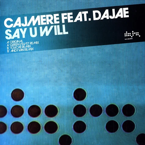 Cajmere - Say u will feat. Dajae