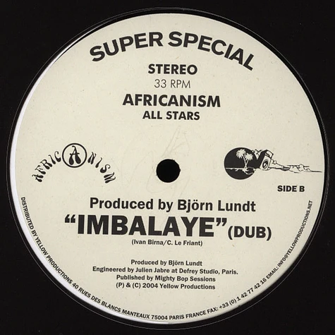Africanism All Stars - Imbalaye