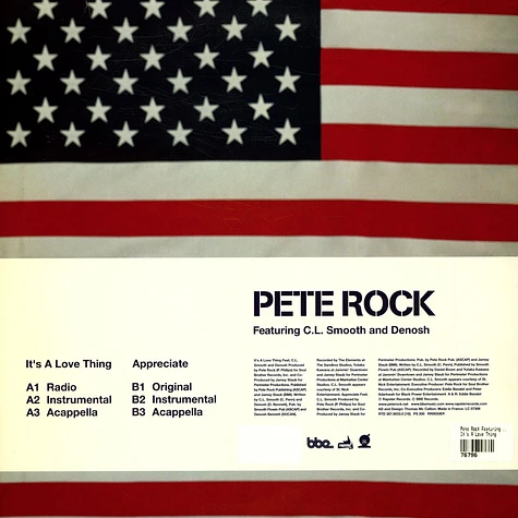 Pete Rock Featuring C.L. Smooth and Denosh - It's A Love Thing