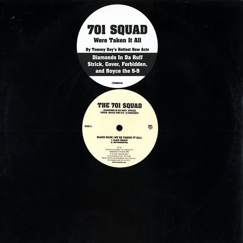 701 Squad - Black mask feat. Diamonds In Da Ruff, Strick, Cover, Royce The 5'9' & Fabbiden