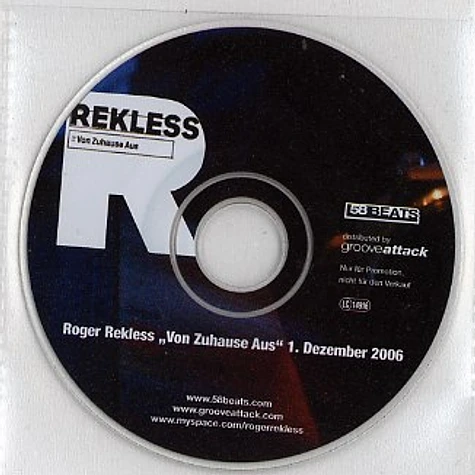 Roger Rekless von 4zu1 - Promo CD