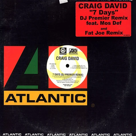 Craig David - 7 Days DJ Premier remix feat. Mos Def