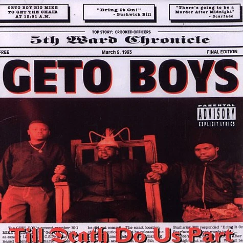 Geto Boys - Till Death do us part