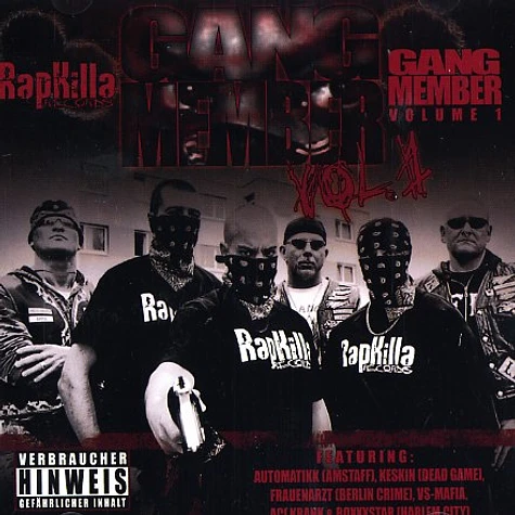 RapKilla präsentiert - Gang member volume 1