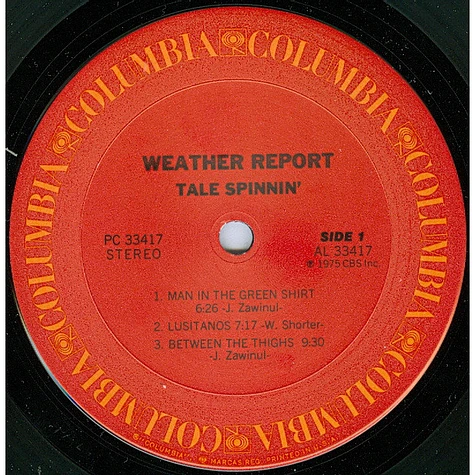 Weather Report - Tale Spinnin'