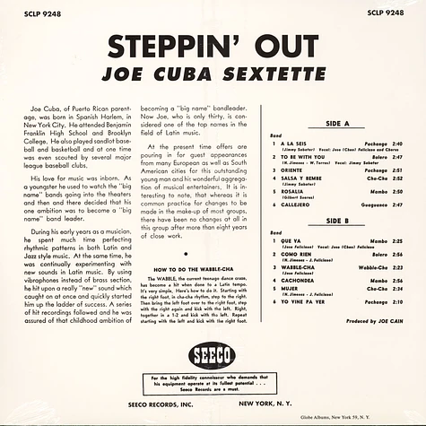 The Joe Cuba Sextet - Steppin' out