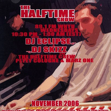 DJ Eclipse of Non Phixion & DJ Skizz - The halftime show november 2006