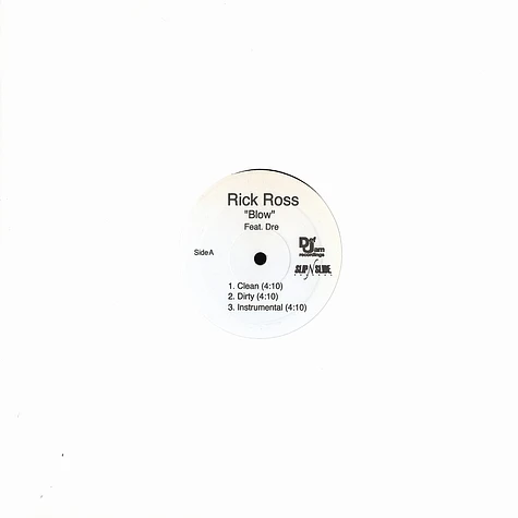 Rick Ross - Blow feat. Dre