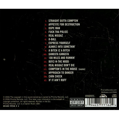 N.W.A. - The Best Of: The Strength Of Street Knowledge