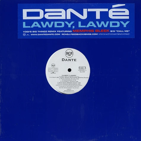 Dante - Lawdy, lawdy