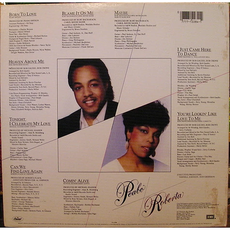 Peabo Bryson & Roberta Flack - Born To Love - Vinyl LP