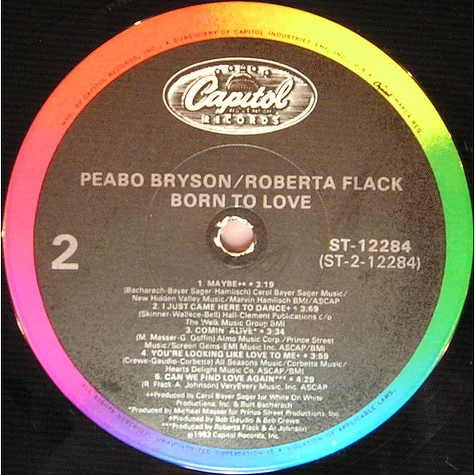 Peabo Bryson & Roberta Flack - Born To Love