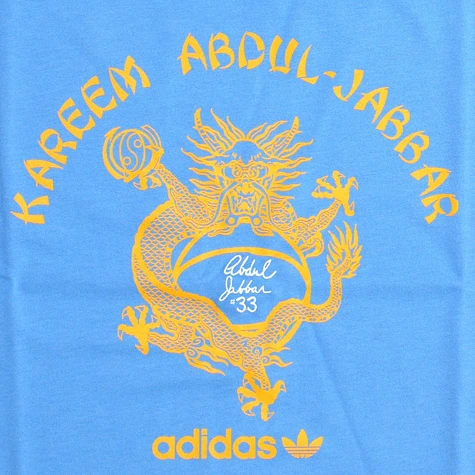 adidas - Kareem Abdul Jabar dragon T-Shirt