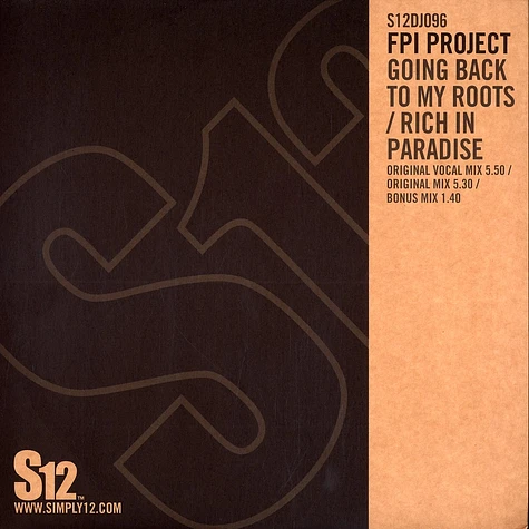 FPI Project - Going back to my roots