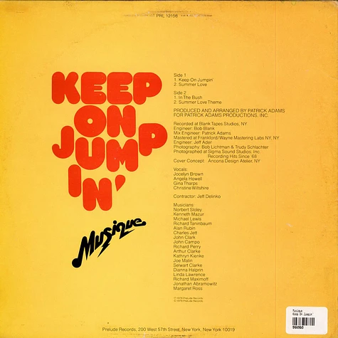 Musique - Keep On Jumpin'