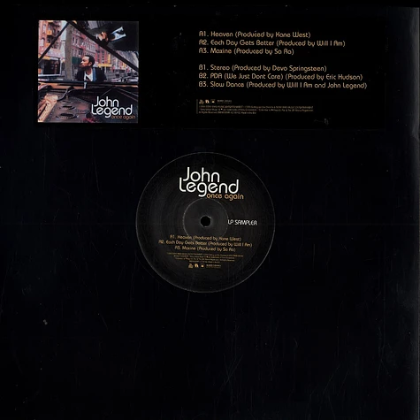 John Legend - Once again sampler