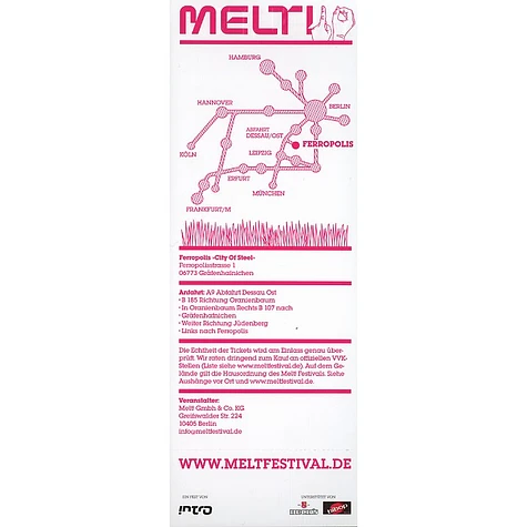 Melt Festival 2007 - 3 Tages Ticket
