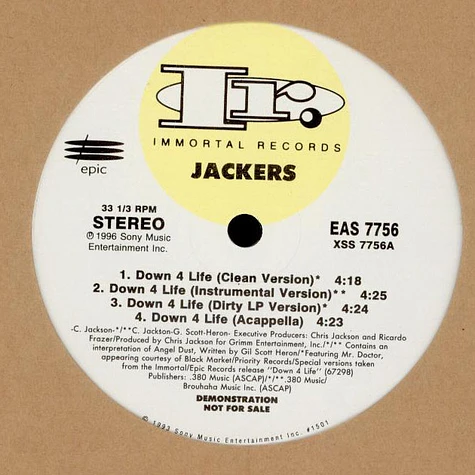 Jackers - Down 4 Life
