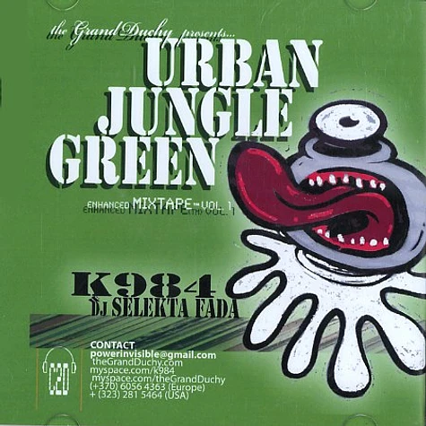 K984 & DJ Selekta Fada - Urban jungle green - enhanced mixtape volume 1