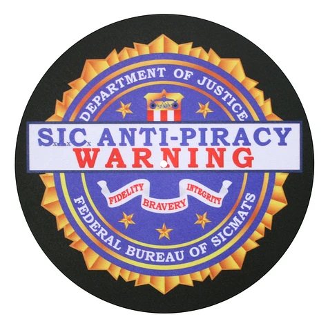 Sicmats - Warning design Slipmat