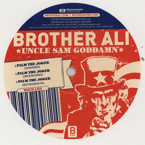 Brother Ali - Uncle Sam goddamn part 2 of 3