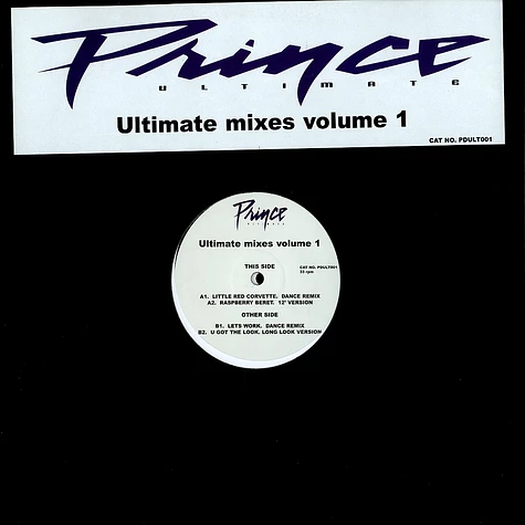 Prince - Ultimate mixes Volume 1