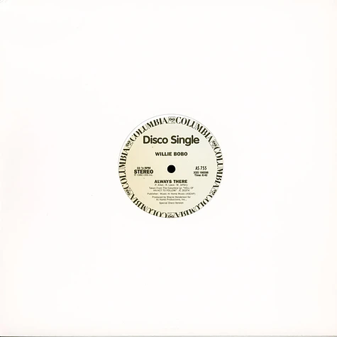 Rodney Franklin / Willie Bobo - The Groove / Always There