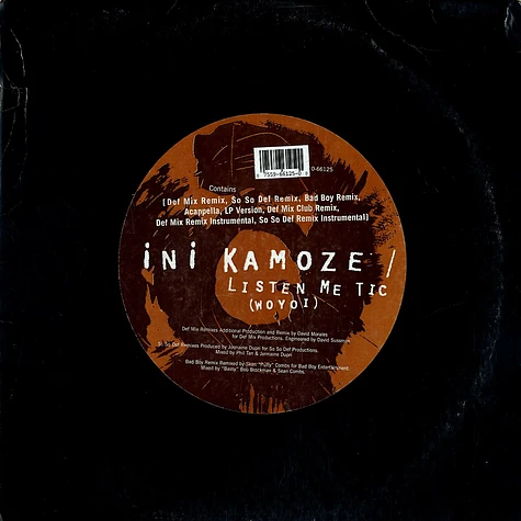Ini Kamoze - Listen me tic (woyoi)