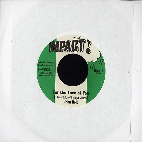 John Holt - For The Love Of You