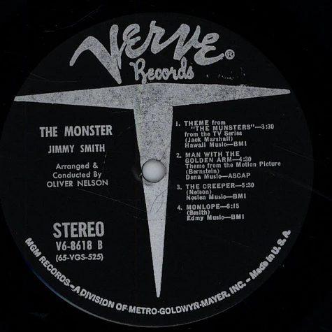 The Incredible Jimmy Smith - Monster