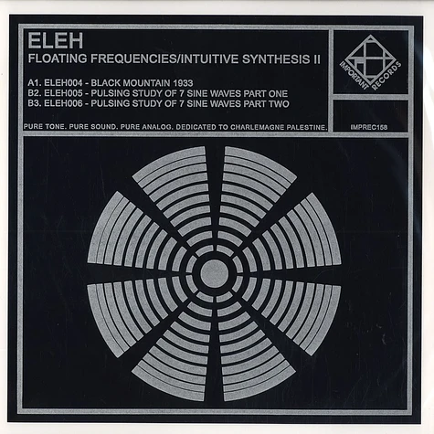 Eleh - Floating frequencies / intuitive synthesis II