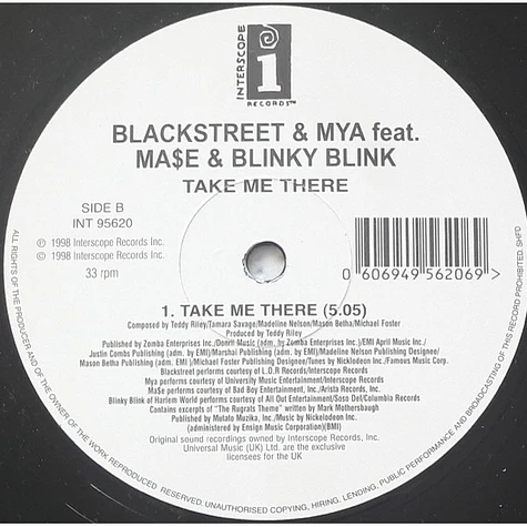 Blackstreet & Mya Featuring Mase & Blinky Blink - Take Me There