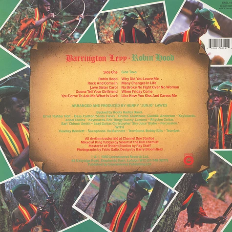 Barrington Levy - Robin Hood