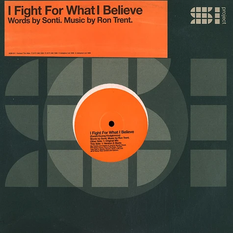 Ron Trent & Sonti - I fight for what i believe