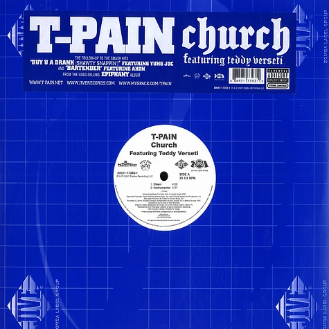 T-Pain - Church feat. Teddy Verseti