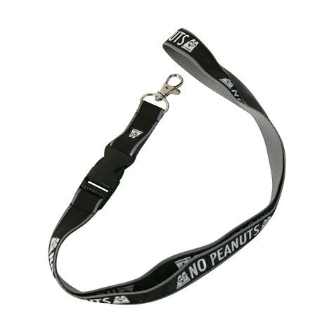 No Peanuts - Logo lanyard