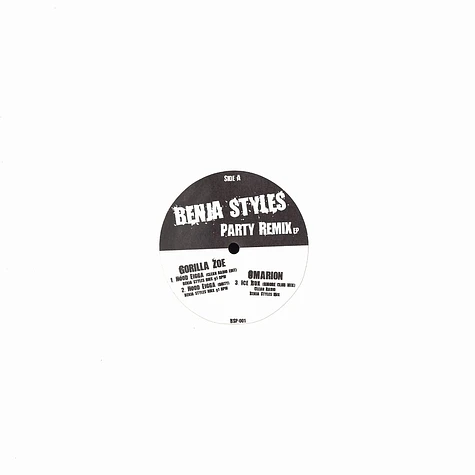 Benja Styles - Party remix EP