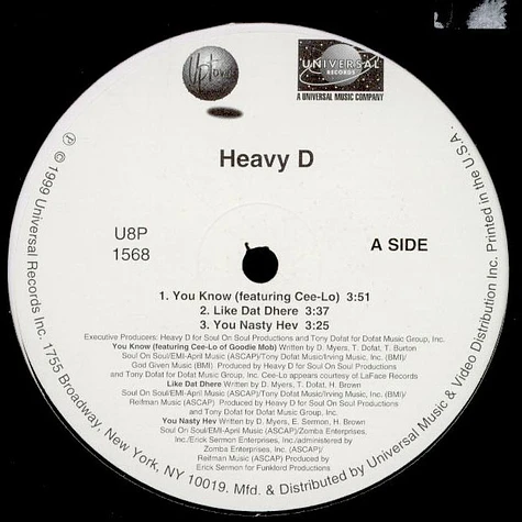 Heavy D - Heavy: Tracks From The Album