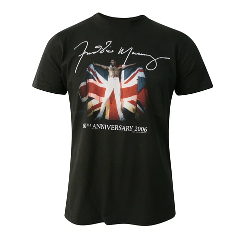 Freddy Mercury - British flag T-Shirt