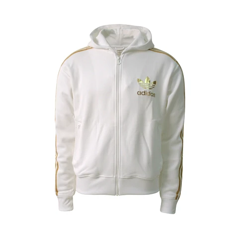 adidas - Hooded flock track top