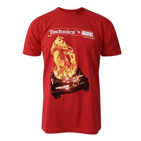 Technics vs Marvel - Human Torch T-Shirt