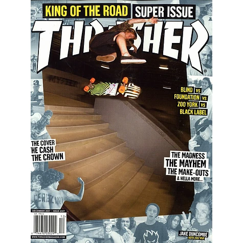 Thrasher Magazine - 2007 - December - Issue 327